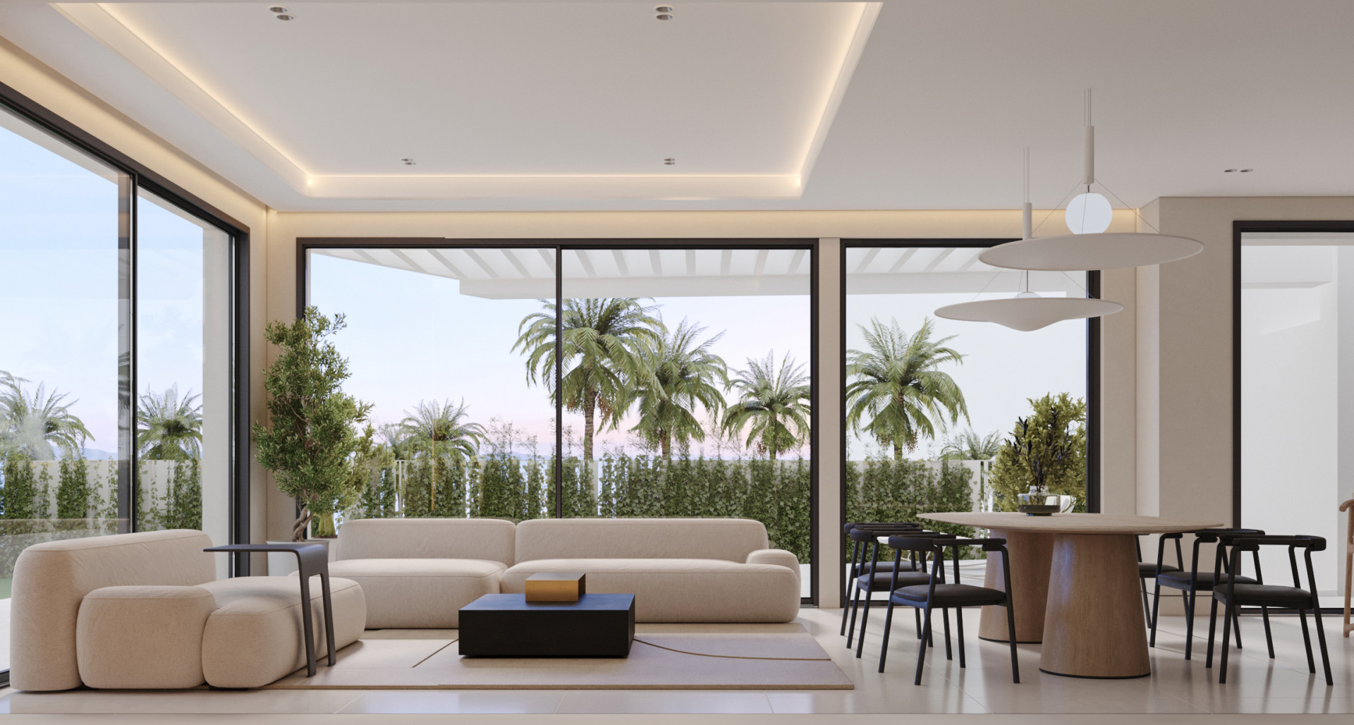 Luxe villas in Calahonda, Mijas Costa, 200 m van de zee 31